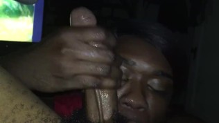 TsMeghan Deepthroat RimJob On My Sister Boyfriend..