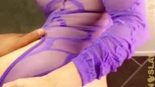 pornslap – nikki delano rims cum off the floor