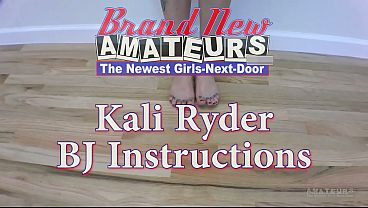 Inked Brunette Kali Ryder Gives A Deep Rimjob And Blowjob To A Hard Dick!
